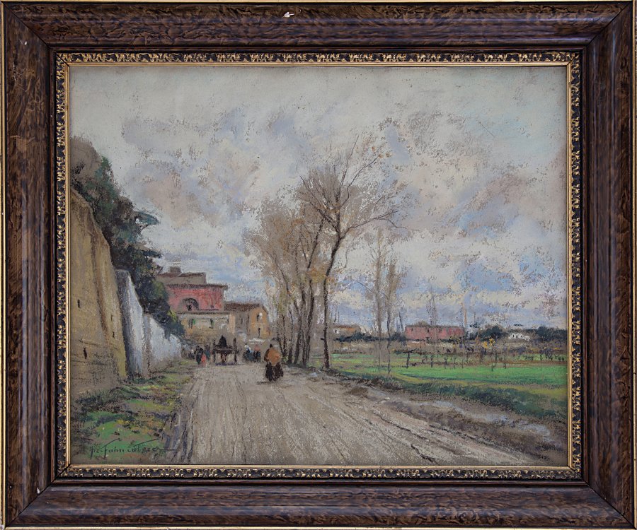 nicola fabricatore: La via al paese